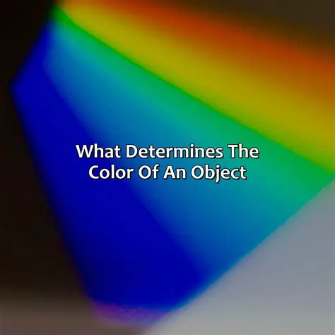 The Feature that Determines Color