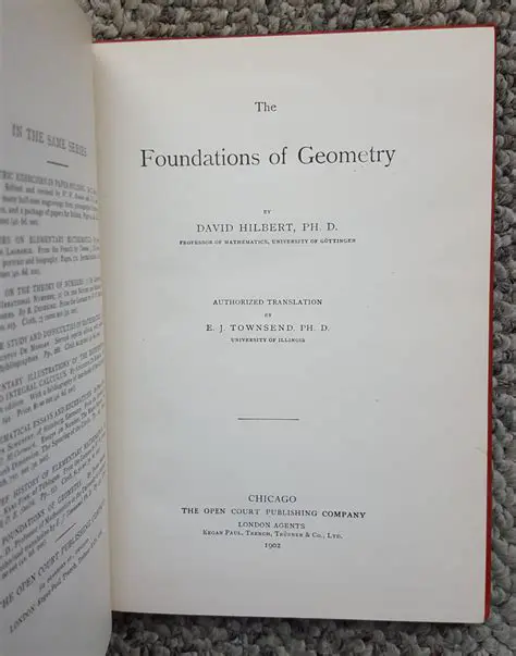 The Foundations of Geometry
