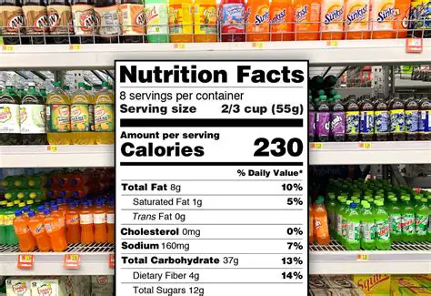 The History of Nutritional Fact Labels
