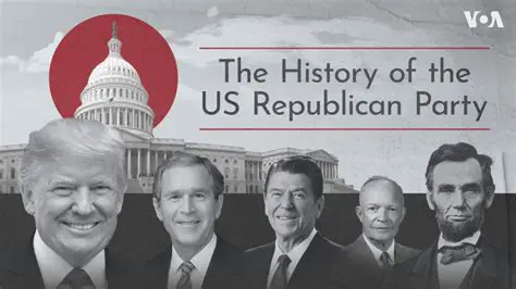 The History of the Republican Party