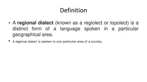 The Impact of Regional Dialect on the Reader