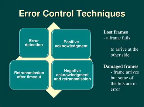 The Importance of Error Control and Acknowledgment