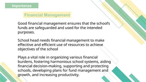 The Importance of Financial Management in Educational Institutions