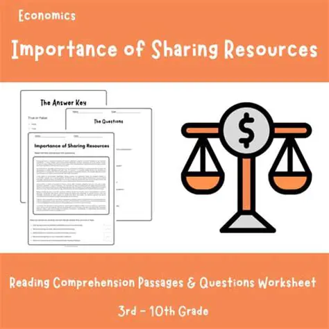 The Importance of Sharing Resources