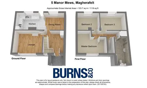 The internal floor has 5 openings