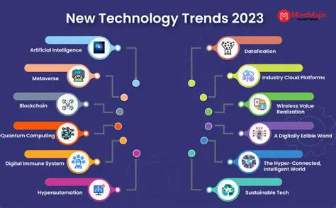 The introduction of new technologies