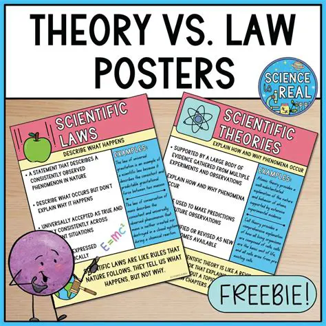 The Key Differences between Scientific Laws and Theories