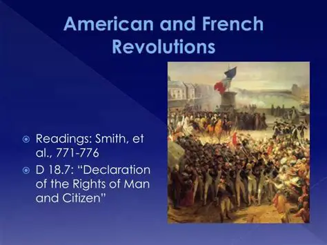 The Legacy of the American and French Revolutions