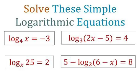 The Logarithmic Form of a Given Equation