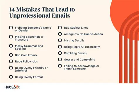 The Problem with Unprofessional Emails