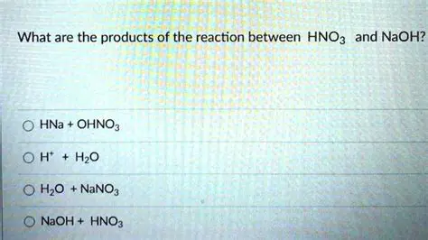 The Reaction Between HNO3 and NaOH