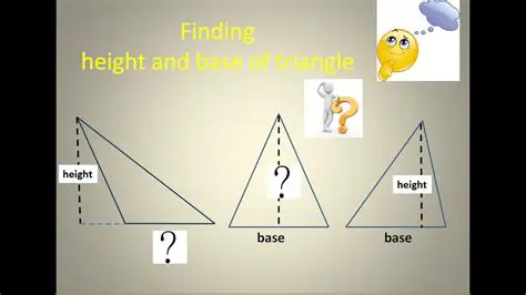 The Relationship Between the Base and the Height
