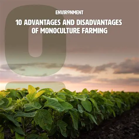 The Risks of Monoculture Farming