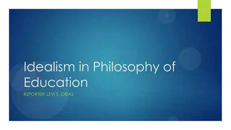 The Role of Idealism in Shaping Student Perceptions