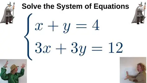 The System of Equations with Infinite Solutions
