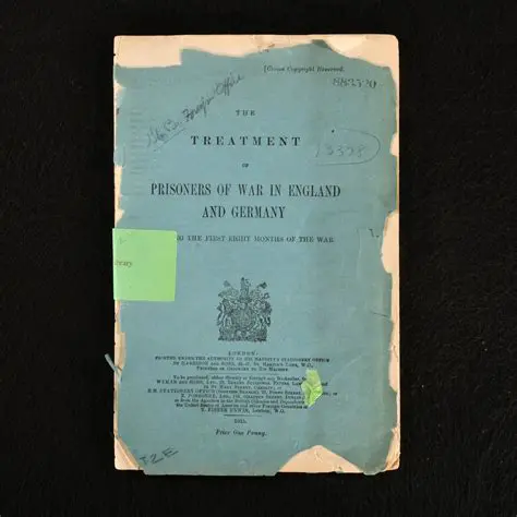 The Treatment of Prisoners of War
