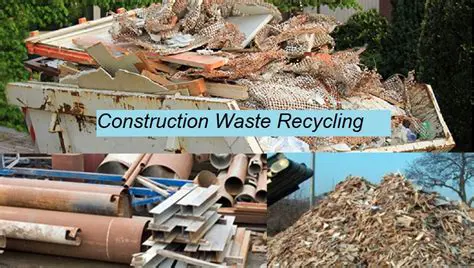 The use of waste materials in construction