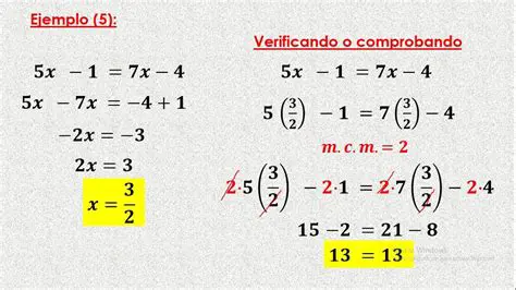 Un problema de ecuaciones lineales
