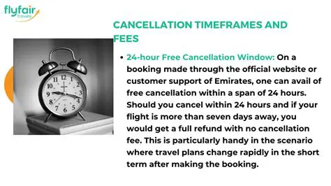 Understand the Cancellation Window