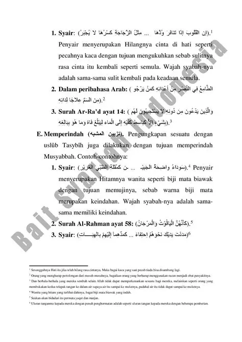 Understanding about Tasybih