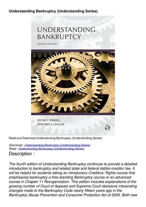 Understanding Bankruptcy and the Role of the Curator