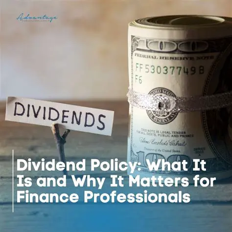 Understanding Dividend Policy