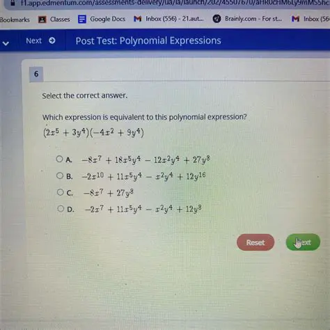 Understanding Equivalent Polynomial Expressions