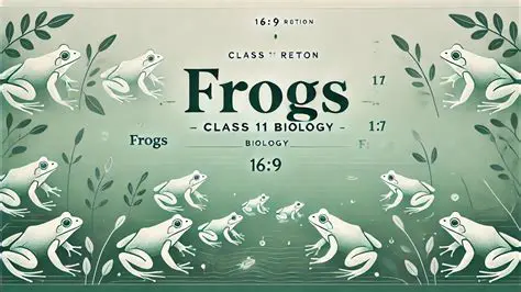 Understanding FROGS and Its Requirements