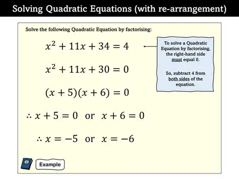 Understanding Quadratic Equations