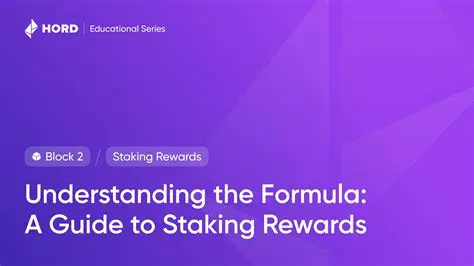 Understanding Staking Rewards