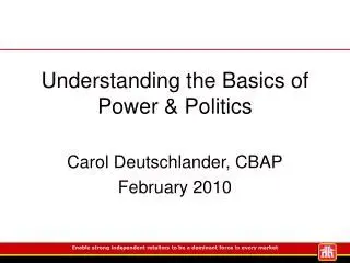 Understanding the Basics of Power