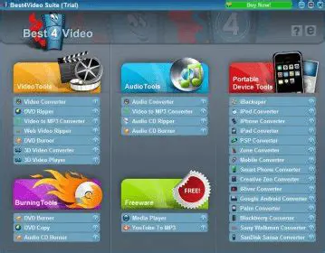 Understanding the Best4Video Suite Interface