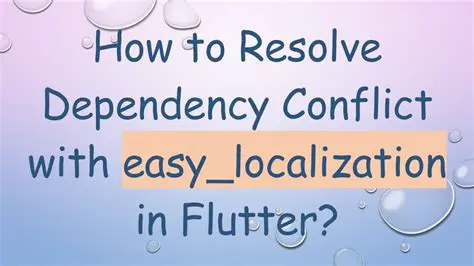Understanding the Dependency Conflict