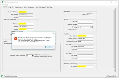 Understanding the E4800 Configuration Tool