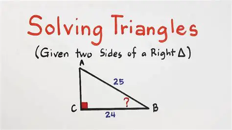 Understanding the Given Triangle