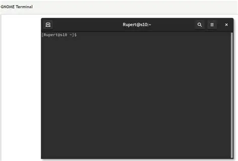 Understanding the GNOME Terminal