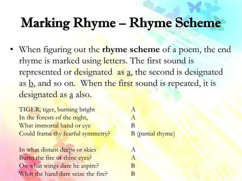 Understanding the Power of Rhyme Scheme in Poetry