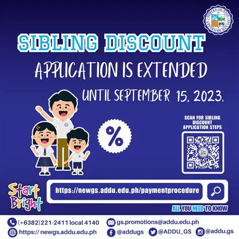 Understanding the Sibling Discount