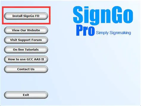 Understanding the SignGo FD Installer