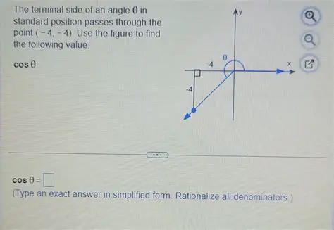 Understanding the Terminal Side of an Angle in Standard Position