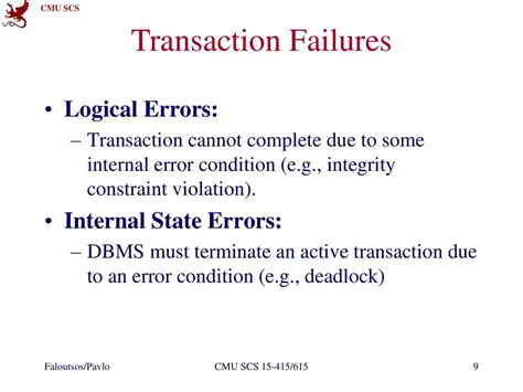 Understanding Transaction Failures