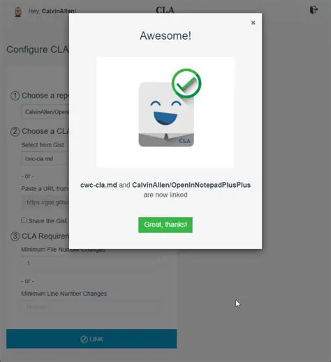 Update the Organization Name in the CLA Assistant Bot