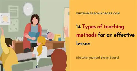Use effective teaching methods