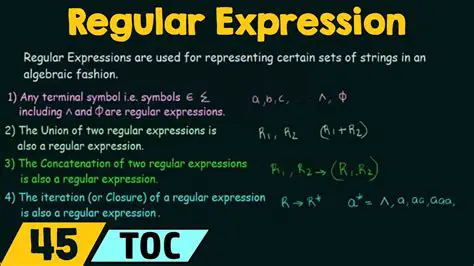 Use regular expressions carefully