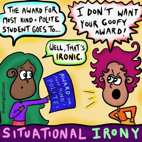 Use understatement to convey irony