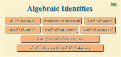 Using algebraic identities