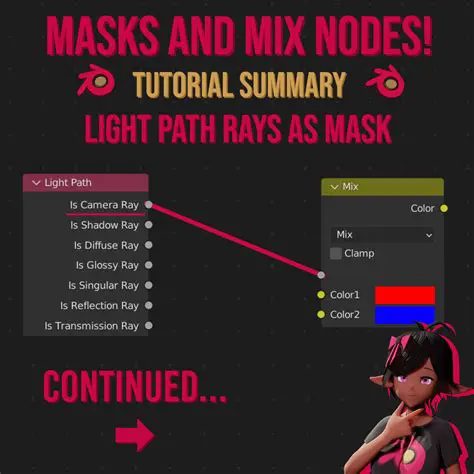 Using Light Path Node for Dynamic Material