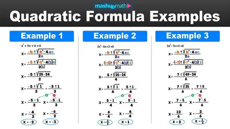 Using the Quadratic Formula to Verify the Solutions