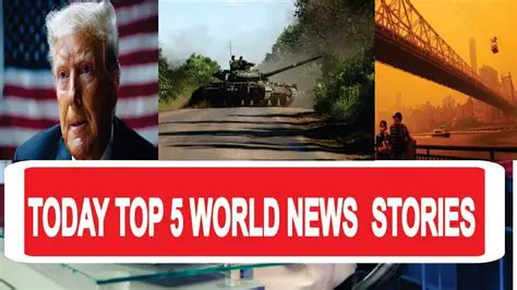 Breaking News: Latest Developments and Stories From Villages Around the World