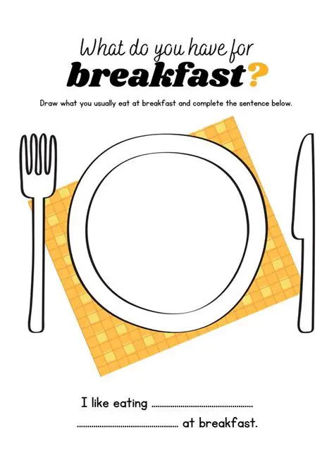 What You Always Have for Breakfast